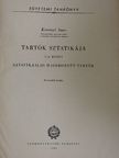 Dr. Korányi Imre - Tartók sztatikája I/2. [antikvár]