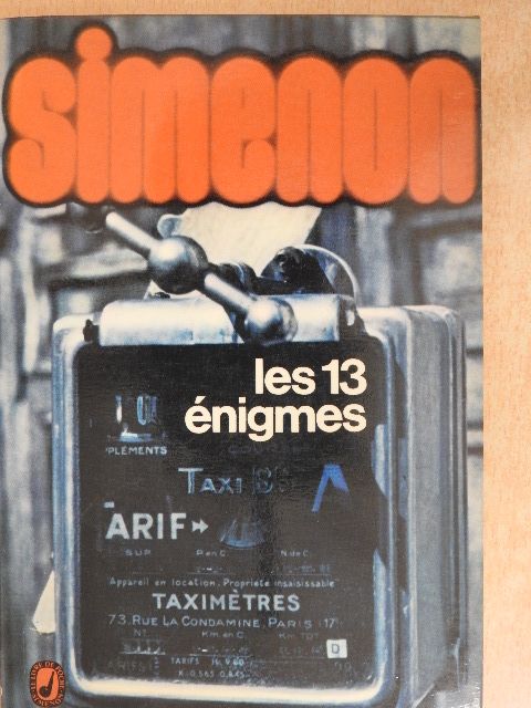 Georges Simenon - Les 13 énigmes [antikvár]
