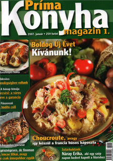 Hargitai György - Príma Konyha magazin 2007. január [antikvár]