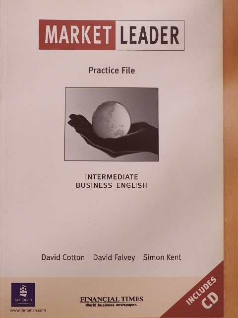 David Cotton - Market Leader - Intermediate - Business English Practice File - CD-vel [antikvár]