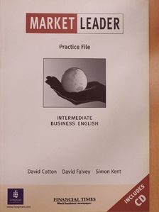 David Cotton - Market Leader - Intermediate - Business English Practice File - CD-vel [antikvár]