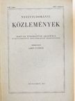 B. Lőrinczy Éva - Nyelvtudományi Közlemények LIX. kötet [antikvár]