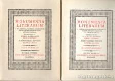 KIRÁLY GYÖRGY - Monumenta Literarum I-II. (24 füzet) [antikvár]