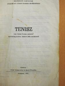 Zentai Ferenc - Tenisz [antikvár]