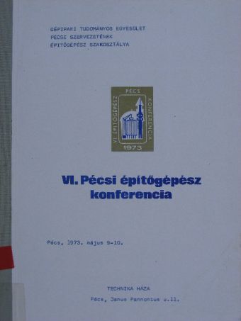 Ács László - VI. Pécsi Építőgépész Konferencia [antikvár]