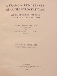 Bálint Zoltán - A francia reneszánsz és a Loire-völgy kastélyai [antikvár]