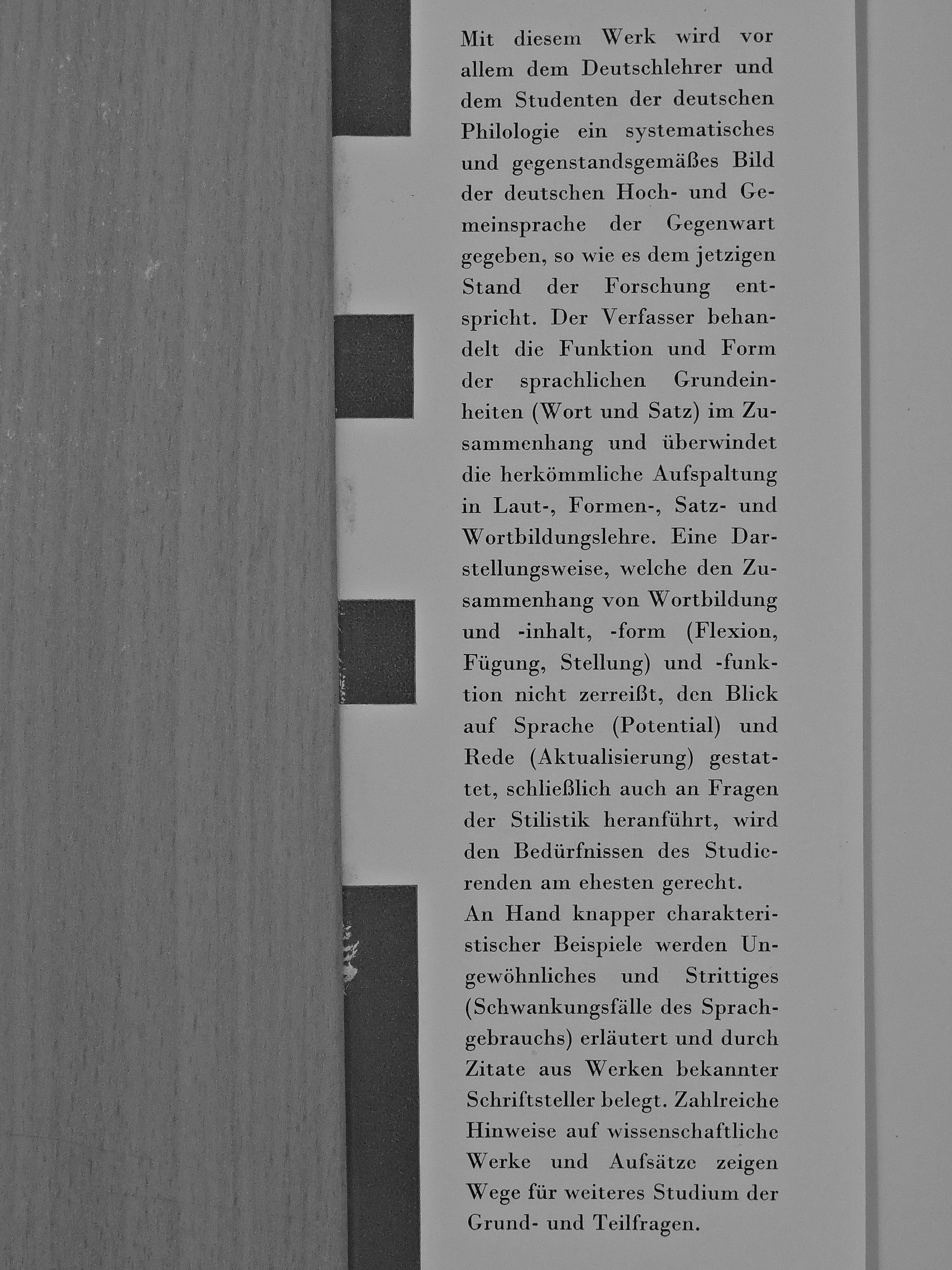 Johannes Erben - Abriss der Deutschen Grammatik [antikvár]