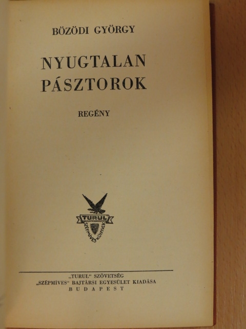 Bözödi György - Nyugtalan pásztorok [antikvár]