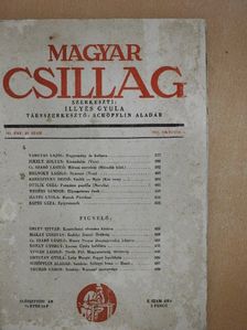 Cs. Szabó László - Magyar Csillag 1943. október 1. [antikvár]