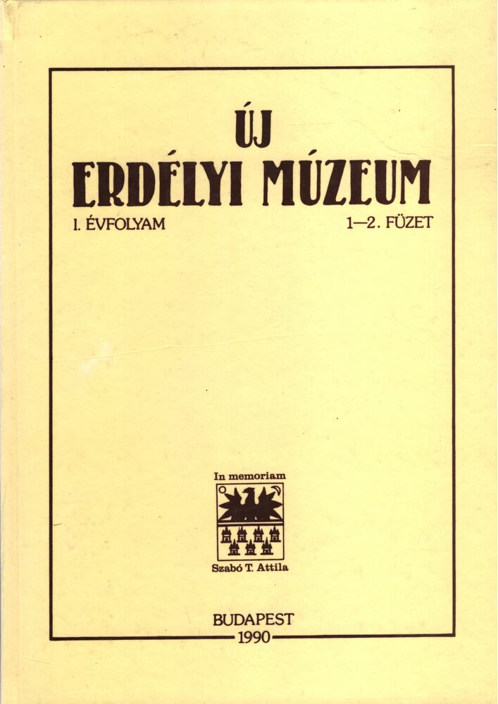 Szabó T. Ádám (szerk.) - Új erdélyi múzeum [antikvár]