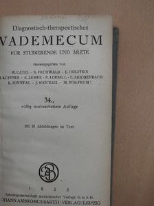 Diagnostisch-therapeutisches Vademecum [antikvár]