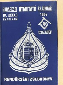 Budapesti útmutató és címtár 1994 [antikvár]