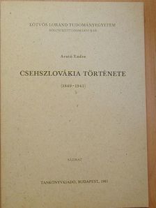 Arató Endre - Csehszlovákia története [antikvár]