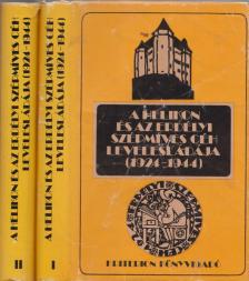 Marosi Ildikó - A Helikon és az Erdélyi Szépmíves Céh levelesládája (1924-1944) I-II. kötet [antikvár]