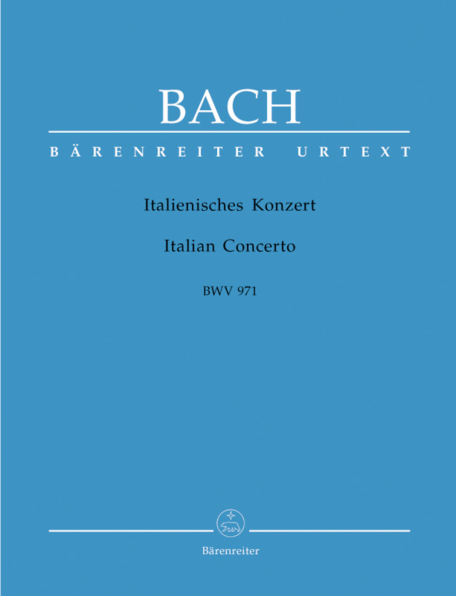 J. S. Bach - ITALIENISCHES KONZERT BWV 971 FÜR KLAVIER URTEXT (WALTER EMERY)