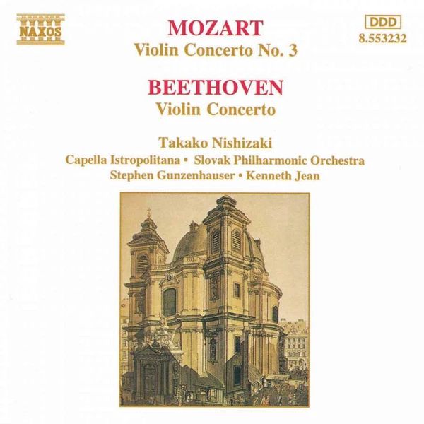 MOZART; BEETHOVEN - VIOLIN CONCERTOS CD