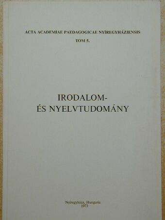 Baffy Dezső - Irodalom- és nyelvtudomány [antikvár]