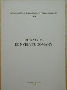 Baffy Dezső - Irodalom- és nyelvtudomány [antikvár]
