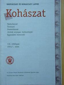 A. Togay - Kohászat 2003. (nem teljes évfolyam) [antikvár]