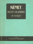 Timár József - Német jegyzet haladóknak (III.-IV. félév) [antikvár]