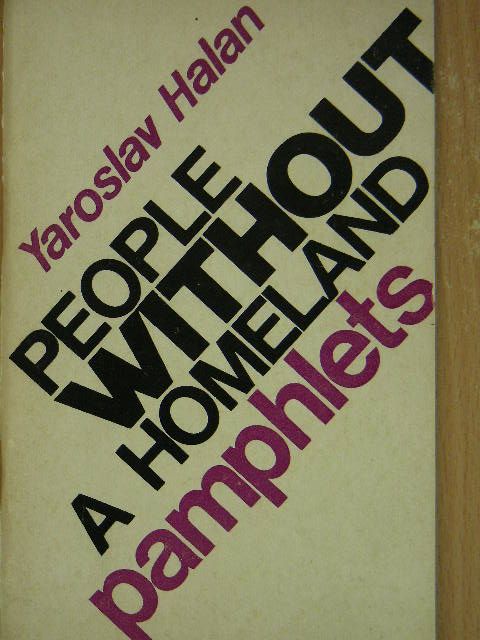 Yaroslav Halan - People without a Homeland [antikvár]
