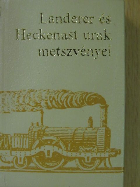 Landerer és Heckenast urak metszvényei/Legujabb iráspróbák Landerer és Heckenast pesti könyvnyomó-intézetéből (minikönyv) (számozott) [antikvár]