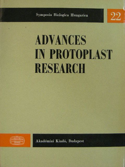 Alföldi L. - Advances in protoplast research [antikvár]