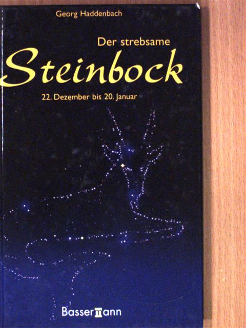 Georg Haddenbach - Der strebsame Steinbock [antikvár]