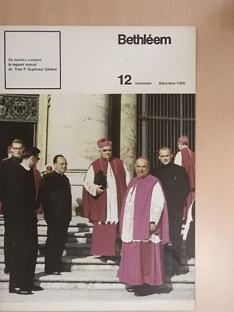Markus Tschuma - Bethléem Décembre 1965 [antikvár]