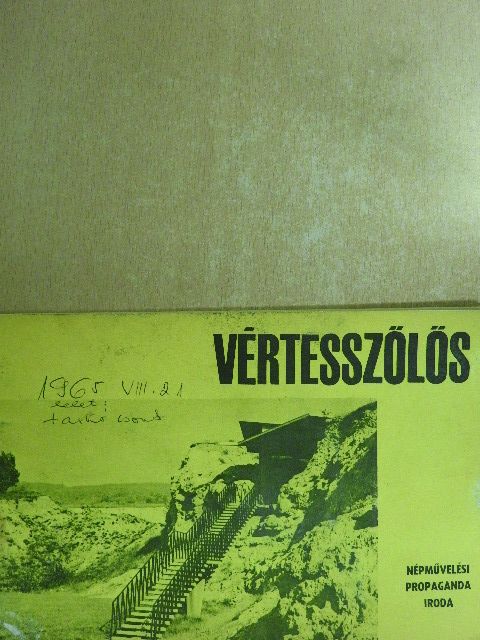 T. Dobosi Viola - Vértesszőlős [antikvár]