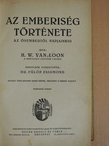 H. W. Van Loon - Az emberiség története [antikvár]