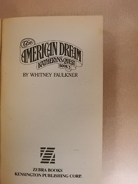 Whitney Faulkner - The American Dream [antikvár]
