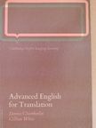Dennis Chamberlin - Advanced English for Translation [antikvár]