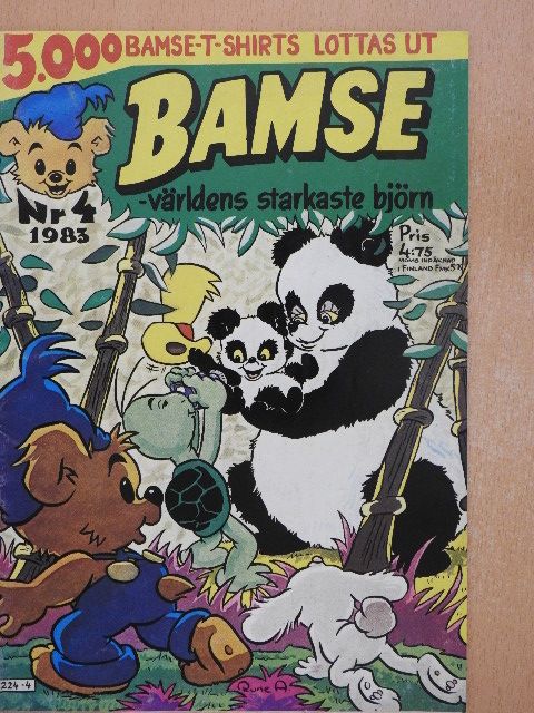 Rune Andréasson - Bamse 1983/4. [antikvár]