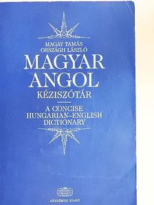Magyar-angol kéziszótár [antikvár]