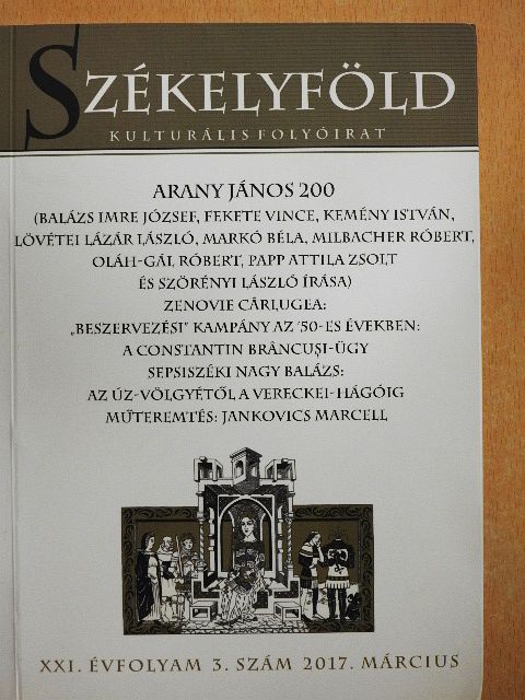 Balázs Imre József - Székelyföld 2017. március [antikvár]