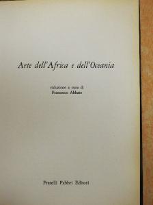 Arte dell'Africa e dell'Oceania [antikvár]
