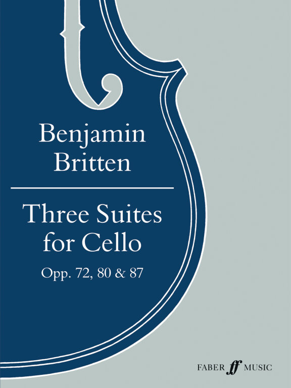 BRITTEN - THREE SUITES FOR CELLO OPP.72, 80 & 87 EDITED BY M. ROSTROPOVICH