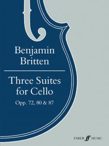 BRITTEN - THREE SUITES FOR CELLO OPP.72, 80 & 87 EDITED BY M. ROSTROPOVICH