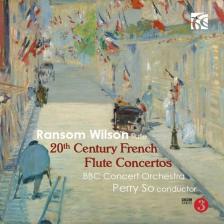 FRANCAIX,RIVIER,DAMASE - 20TH CENTURY FRENCH FLUTE CONCERTOS CD PERRY SO