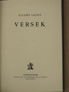 Zilahy Lajos - Versek [antikvár]