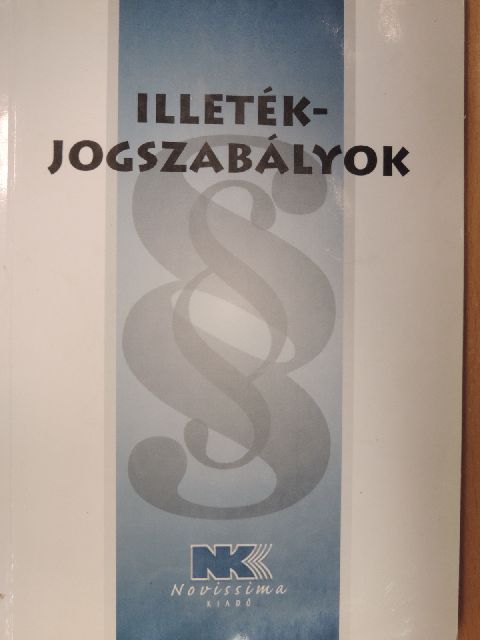 Illetékjogszabályok [antikvár]