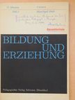 E. Pelosi - Bildung und Erziehung März/April 1969 [antikvár]