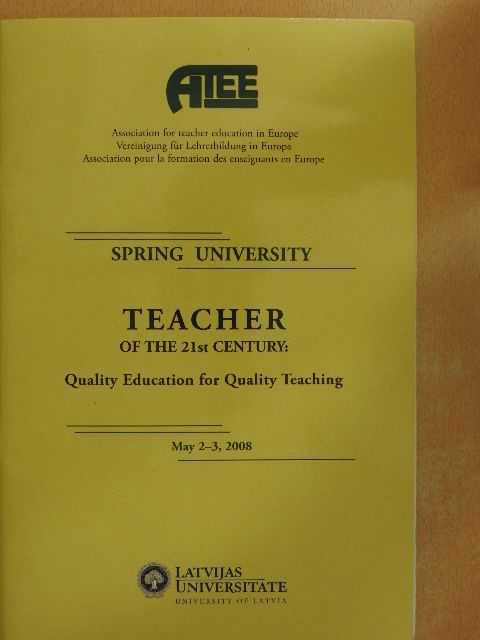 Iréna Zogla - ATEE Spring University Teacher of the 21st Century [antikvár]