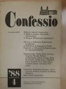 Albert Zsuzsa - Confessio 1988/4. [antikvár]