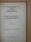 Kovács Máté - Fazekas Mihály a rokokó költő [antikvár]