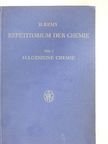 Dr. Heinrich Remy - Repetitorium der Chemie I. [antikvár]