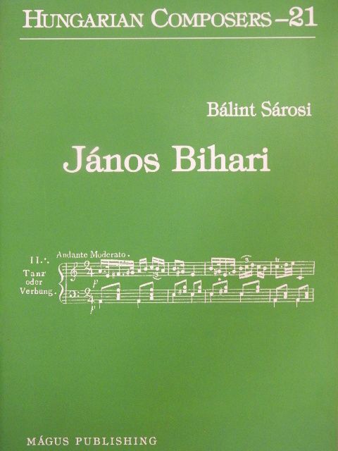 Bálint Sárosi - János Bihari [antikvár]