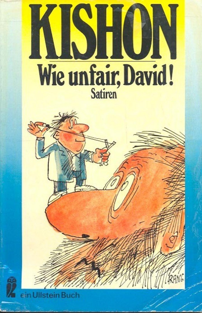 Ephraim Kishon - Wie unfair David! [antikvár]