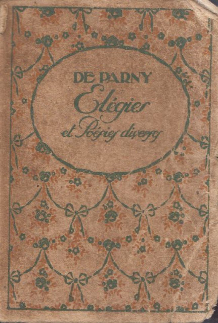 De Parny - Élégies et poésies diverses [antikvár]